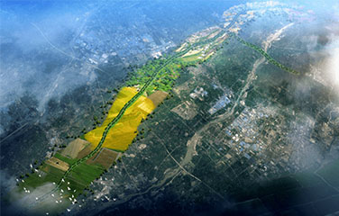 成都(dōu)第二繞城(chéng)高(gāo)速崇州段沿線景觀系統整治提升方案